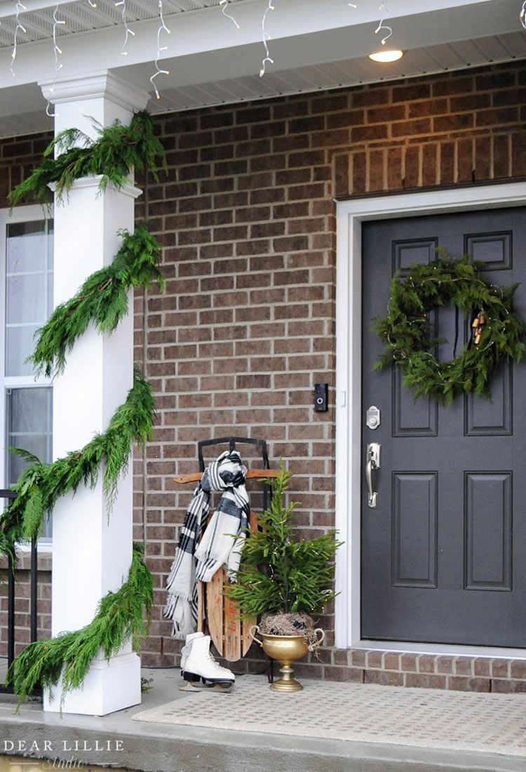 Faux and Fresh Garland