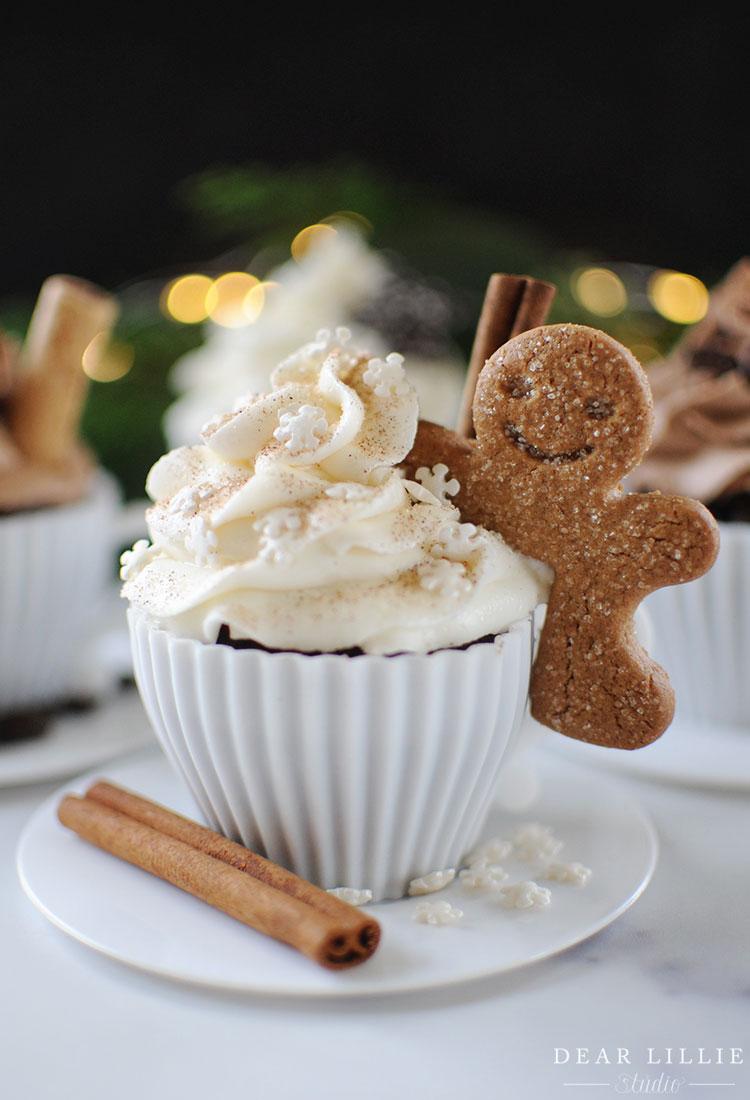 Christmas Teacup Cupcakes