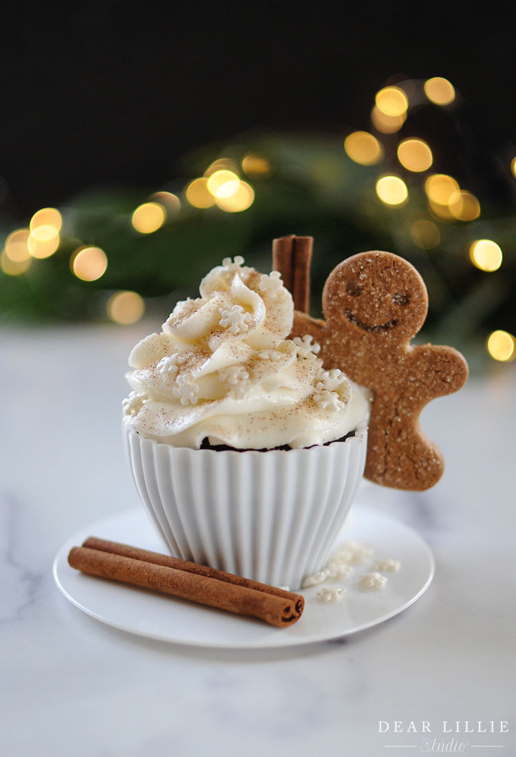 gingerbread cupcake